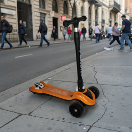 TROTINETA PLIABILA CU 3 ROTI LUMINOASE SD-135 (1/10)