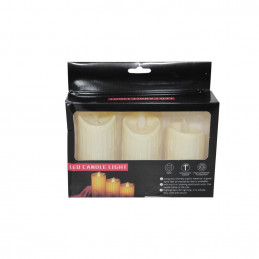 ORNAMENT 3 LUMANARI PLASTIC LA CUTIE 925-11 (1/120)