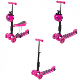 TROTINETA COPII PLIABILA CU LUMINA SD-136 (1/6)