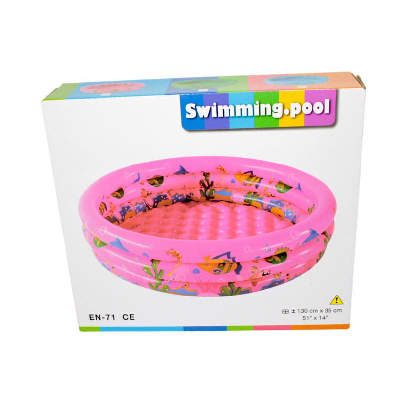PISCINA GONFLABILA ROTUNDA 130CM (1/24)