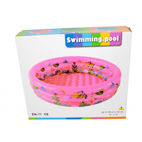 PISCINA GONFLABILA ROTUNDA 130CM (1/24)