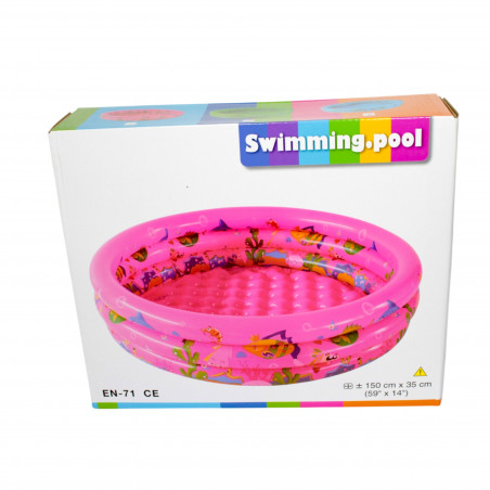 PISCINA GONFLABILA ROTUNDA 150CM (1/16)