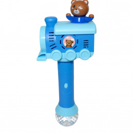 TRENULET CU BALOANE SAPUN MUZICA+LUMINA AXZ-3M (1/72