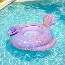 COLAC GONFLABIL SIRENA CU VOLAN 60X63CM (1/100)