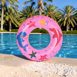 COLAC GONFLABIL CU DESENE 90CM (10/180)