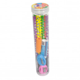 CREION TRIUNGHI CU GUMA 14 PIESE/TUB HW-127, 129 (24