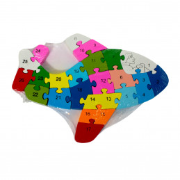 PUZZLE LEMN LA TIPLA (1/72)