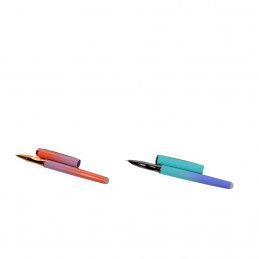 STILOU METALIC CU GUMA COD M-76 PENITA ASCUNSA (12/6