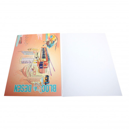 BLOC DESEN A4 75GR 12FILE CH (10/200)