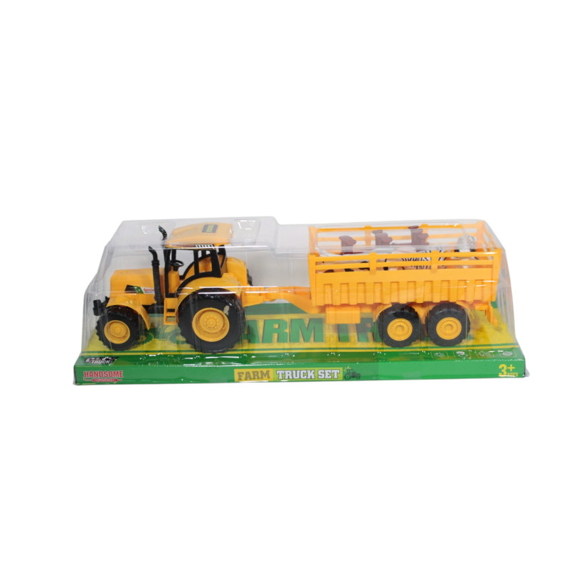 TRACTOR CU REMORCA LA TIPLA 858-7 (36/72)