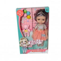PAPUSA MUZICALA CU ACCESORII LA CUTIE RX684 (42/84)