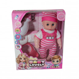 BEBE MUZICAL CU ACCESORII LA CUTIE BLM33-3 (30/60)