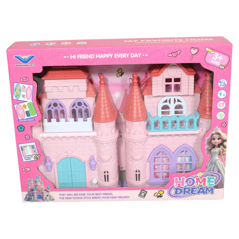 CASTEL CU ACCESORII LA CUTIE 1392 (1/84)