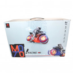 MOTOCICLIST CU RADIOC.+ACUMULATOR LA CUTIE 1840-6 (1
