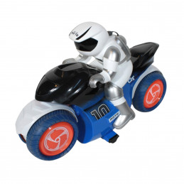 MOTOCICLIST CU RADIOC.+ACUMULATOR LA CUTIE 1840-6 (1
