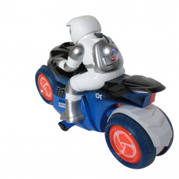 MOTOCICLIST CU RADIOC.+ACUMULATOR LA CUTIE 1840-6 (1